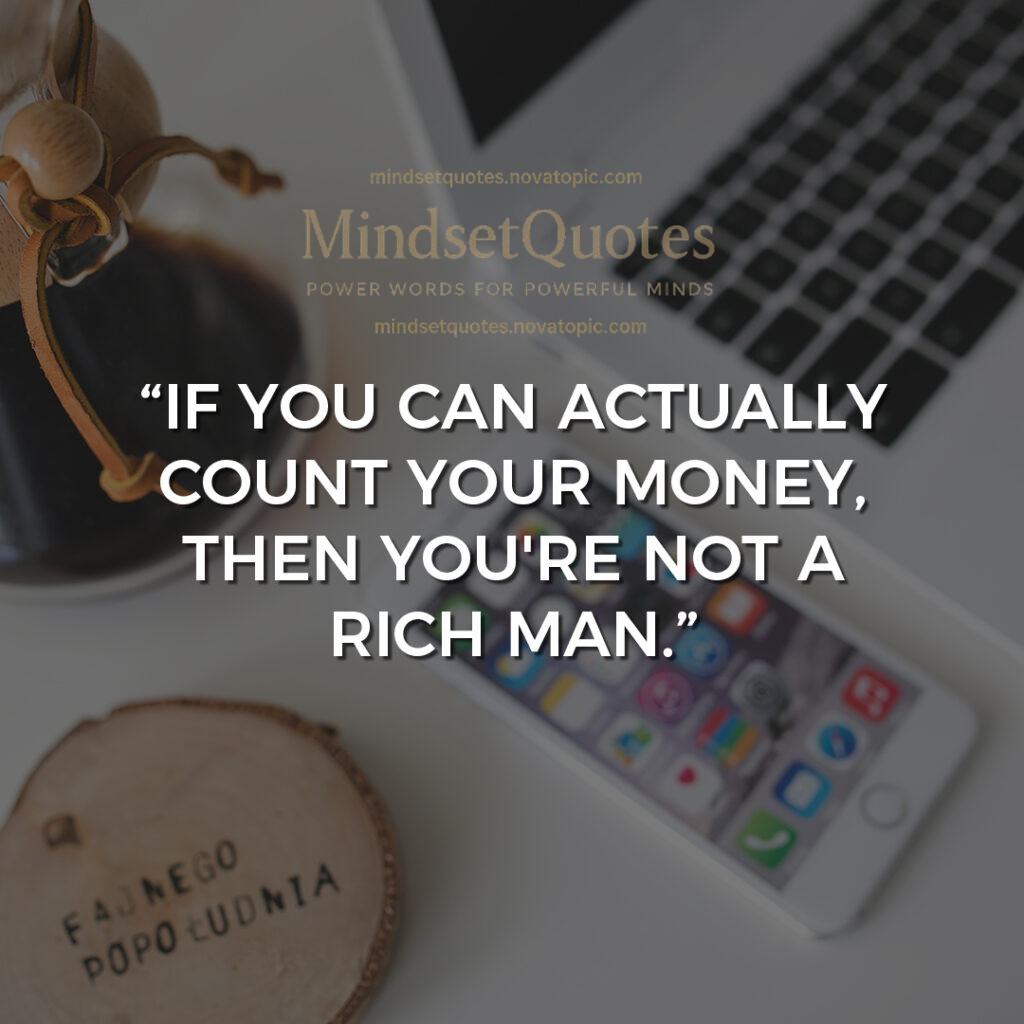 DONT COUNT YOUR MONEY