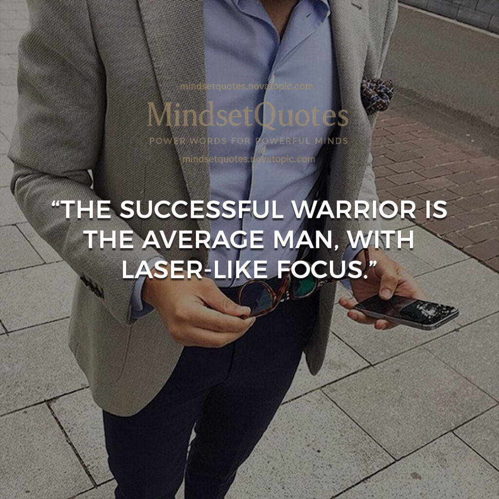 Successful warrior ...