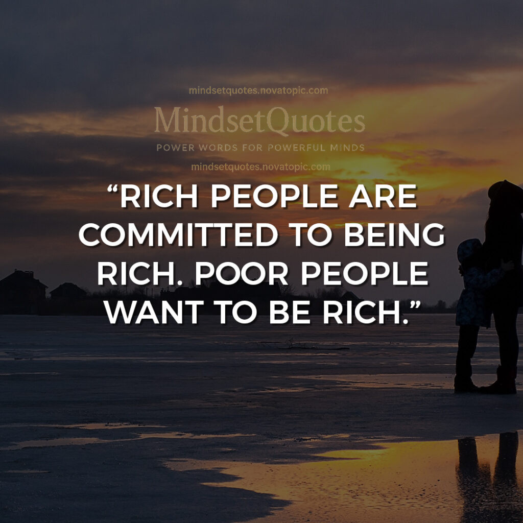 Rich and poor
