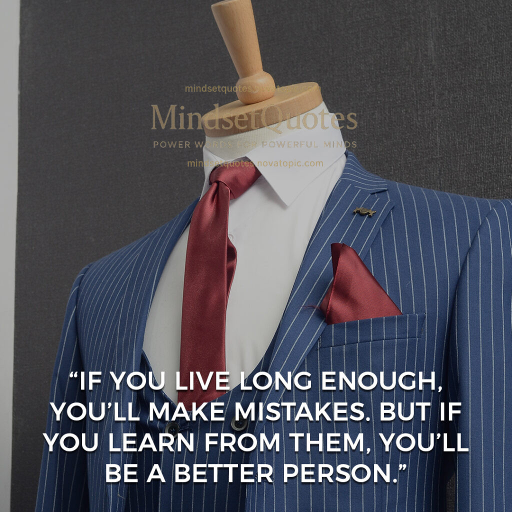 Learn from ur mistakes