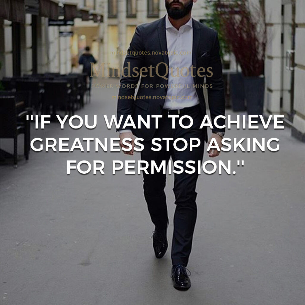 Achieve greatness