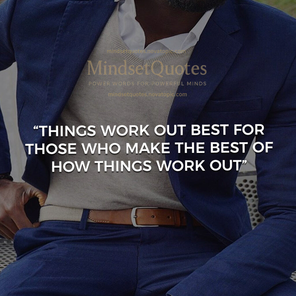 Best of how things workout...