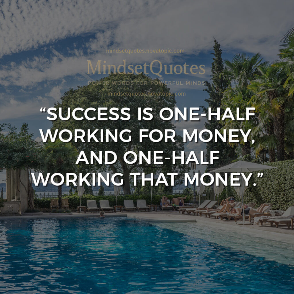 Sucess is....