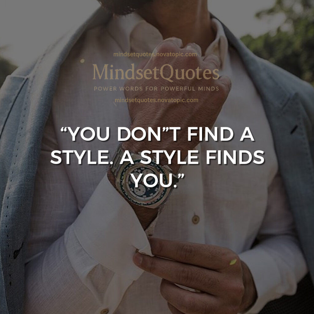 Style finds u