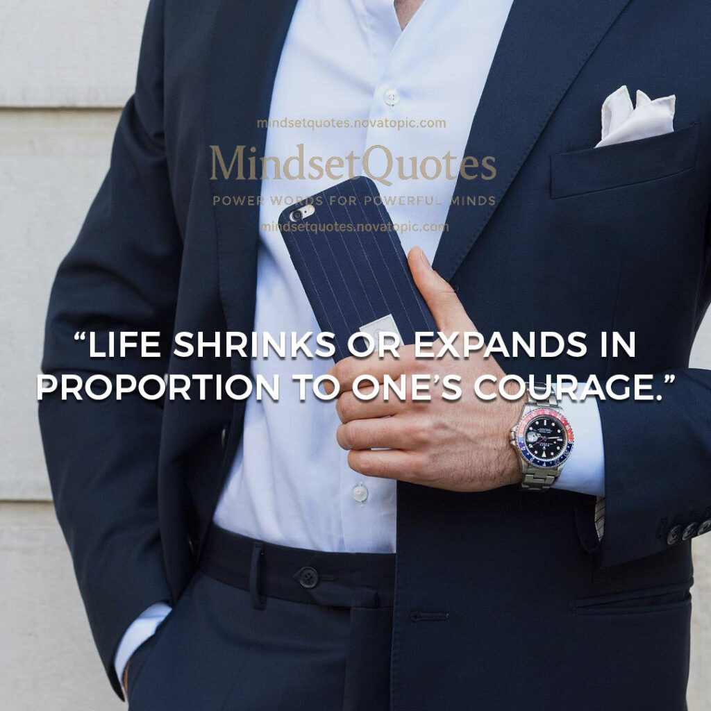 Life shrinks or expands